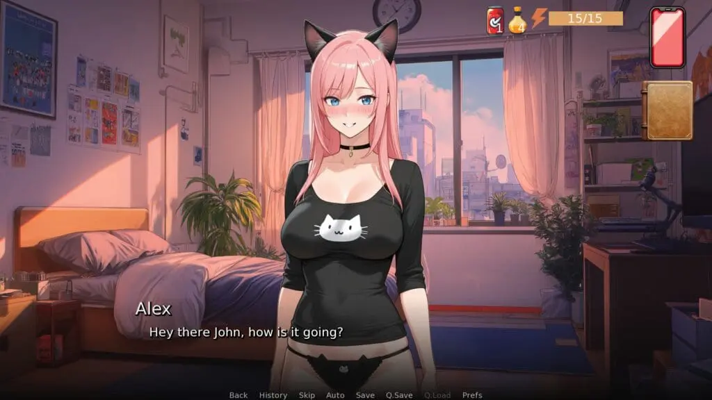 Карточные бои в хентай RPG King of Sluts