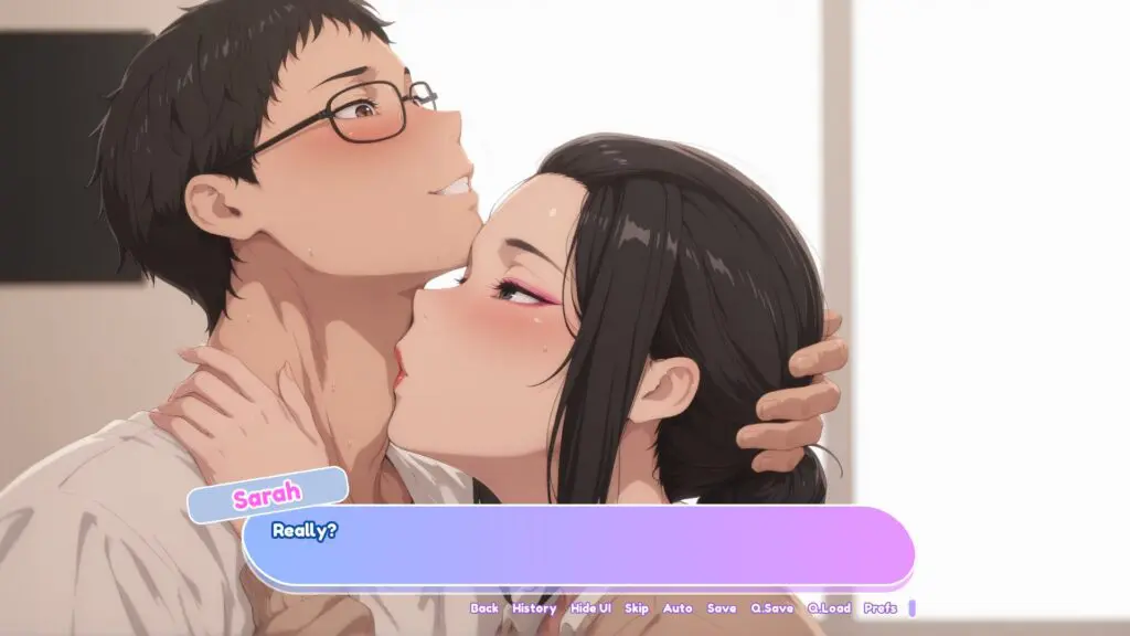 Сцена футджоб в порно игре на андроид