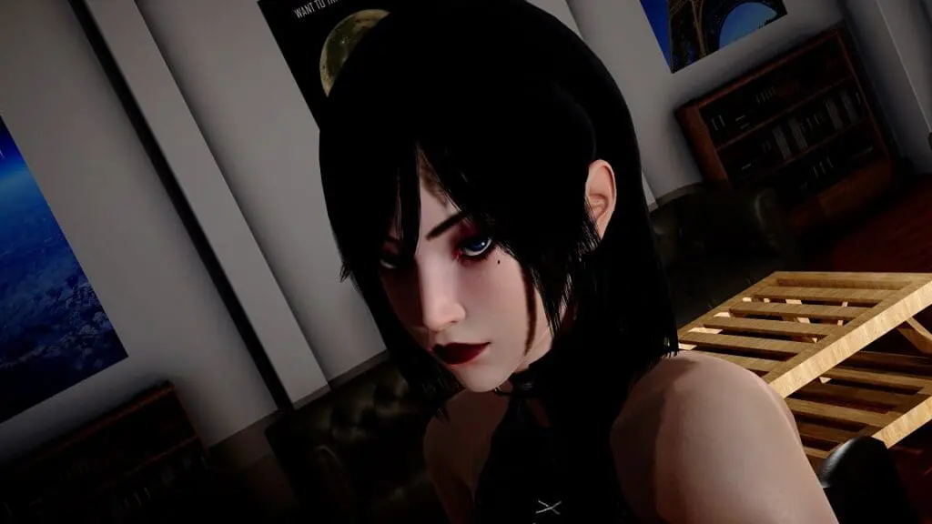 Романтические диалоги в визуальной новелле FR34KS