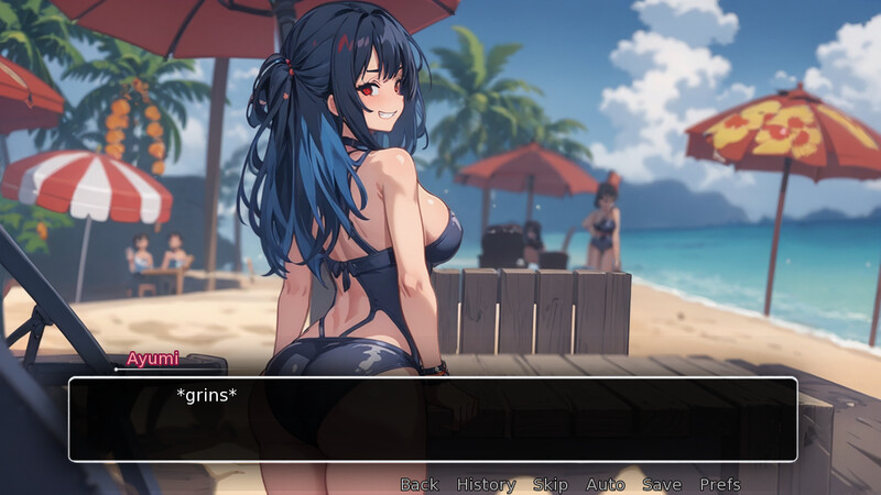 Сцены соблазнения в хентай игре для телефона