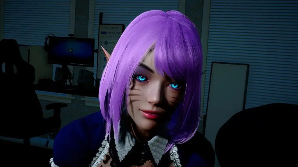 Романтические диалоги в визуальной новелле FR34KS