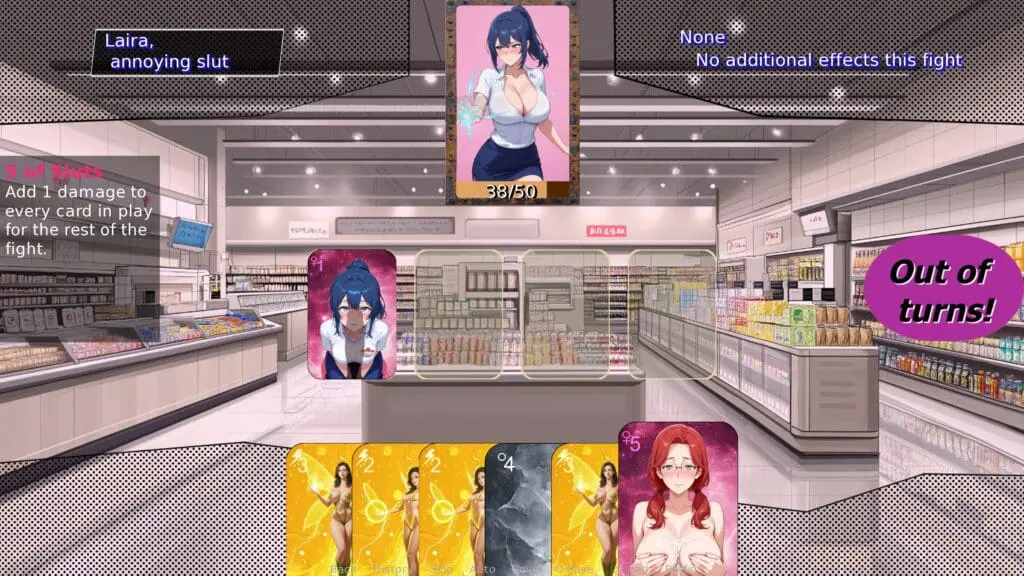 King of Sluts геймплей хентай игра на телефон