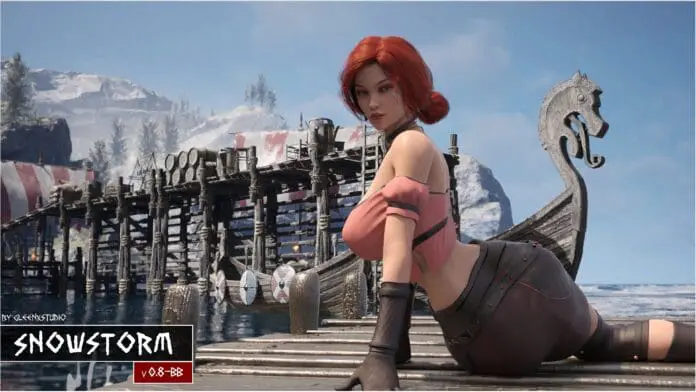 EraStorm SnowStorm геймплей хентай с викингами