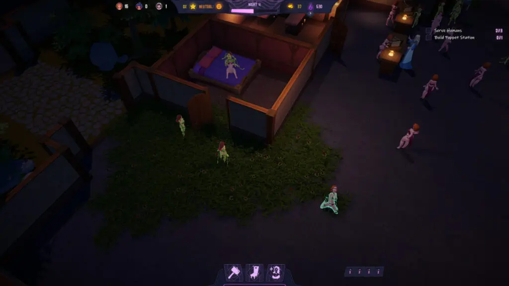 Стратегия и строительство в хентай игре с монстрами