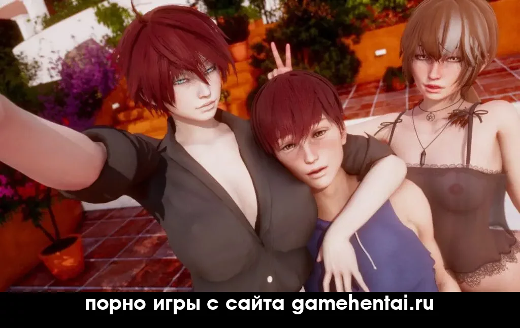 Гарем сцены в хентай новелле Возрождение Бездны 2 на андроид +18