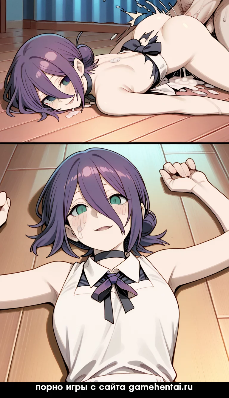 Жесткая сцена подчинения с Резе в хентай бдсм игре Человек Бензопила на андроид