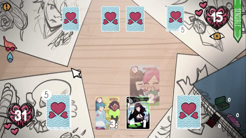 Свидание карточная дуэль хентай RPG скачать бесплатно