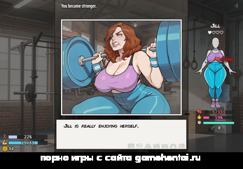 милфа Джилл в ххх игре для телефона