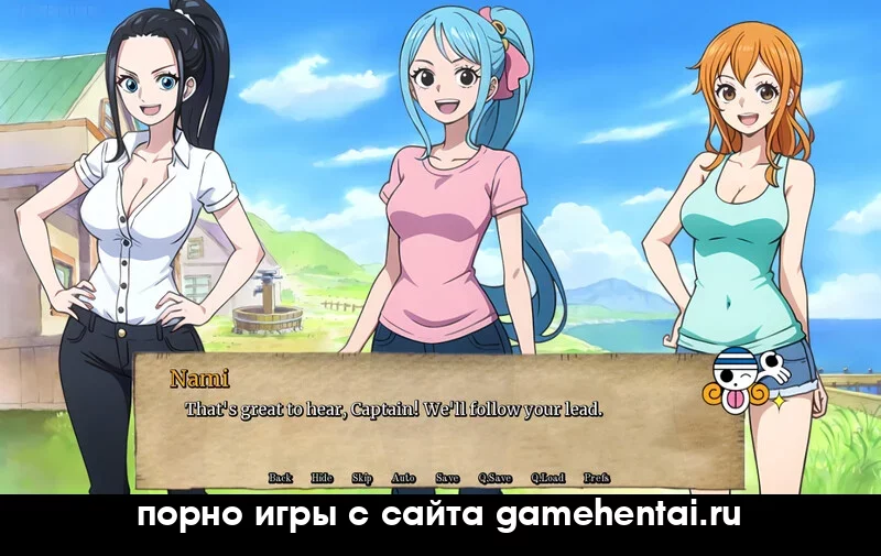 порно игра для телефона про пиратов Ван Пис android