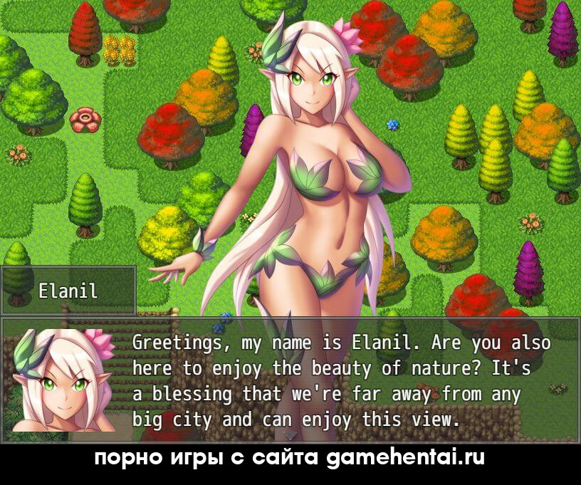 Анал сцена с жрицей Элиной хентай RPG скачать бесплатно +18