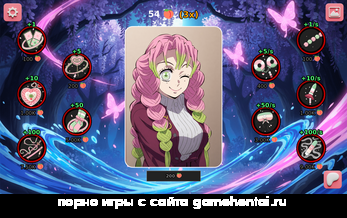 Мицури Кандзеджи в хентай кликере на андроид сцена разврата