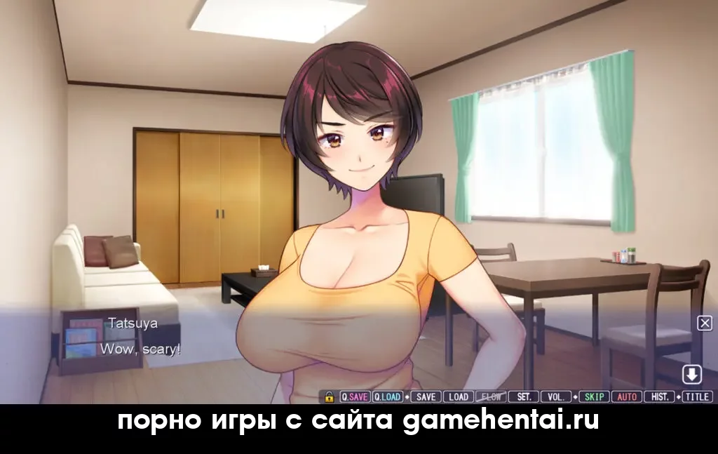 соседка милфа соблазняет в порно игре для телефона куколд сцена за тонкой стеной хентай RPG скачать бесплатно