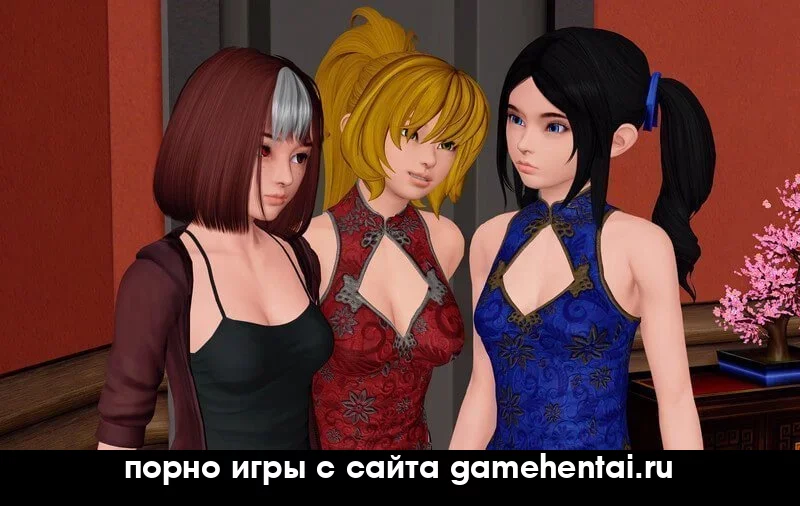 сцена фемдома и страпона в сцена с большой грудью и титифак в хентай симуляторе ахегао и кремпай в сэндбокс игре Lucky Paradox симуляторе свиданий для телефона