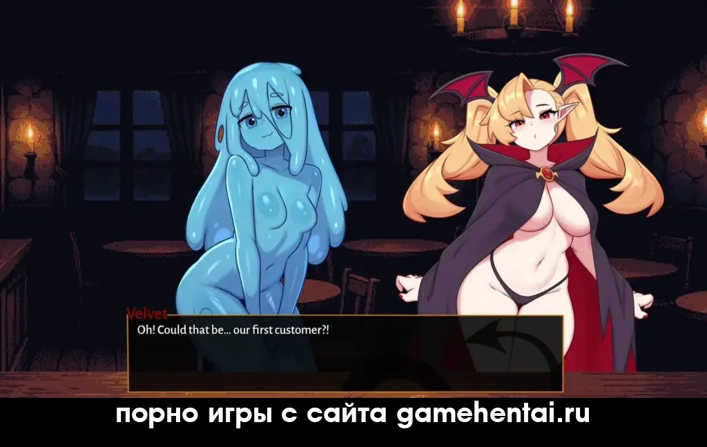 управление таверной с элементами порно игры новая версия 0.1.3 Monster Girl Tavern apk постельные сцены с восьминогими девушками суккуба соб