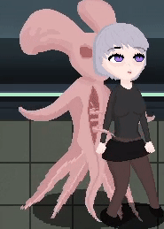 Диалог с Юри в хентай новелле Coffee Story без регистрации Исследование мира снов в хентай RPG на android +18 Пиксель арт анимация смены пола порно игра на телефон Трансформация тела хентай контент в Coffee Story apk