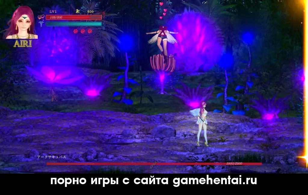 внутренний вид сцена в хентай экшене андроид главная героиня рэй сражается с монстрами экшен на